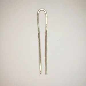 U Bend Brass Hair Pin