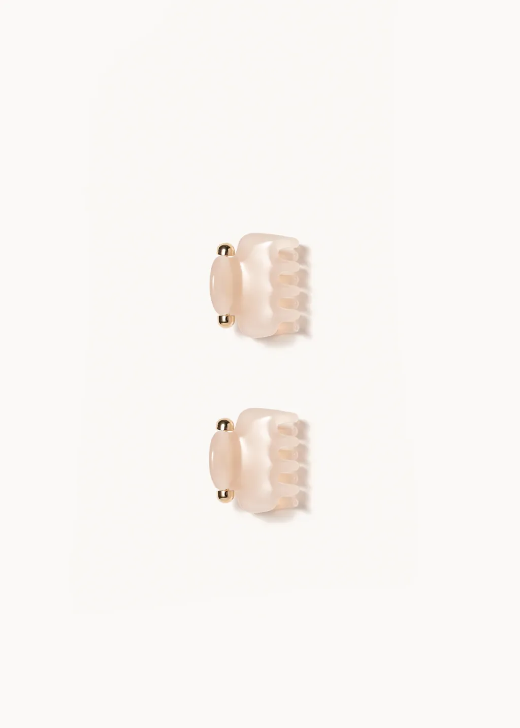 Undo Hairware No. 1 Claw Clip Set in Champagne