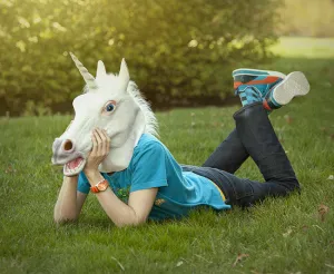 Unicorn Head Mask