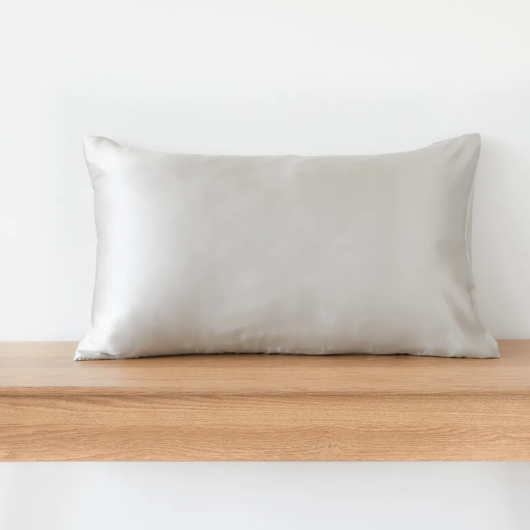 Urban Oasis Silk Pillowcase Chalk