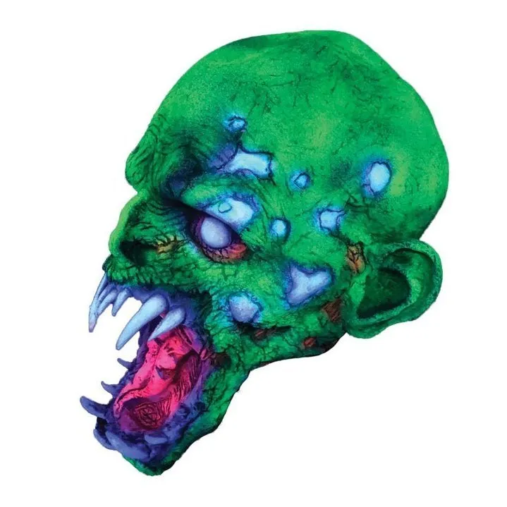 Uv Schell Shocked Latex Mask