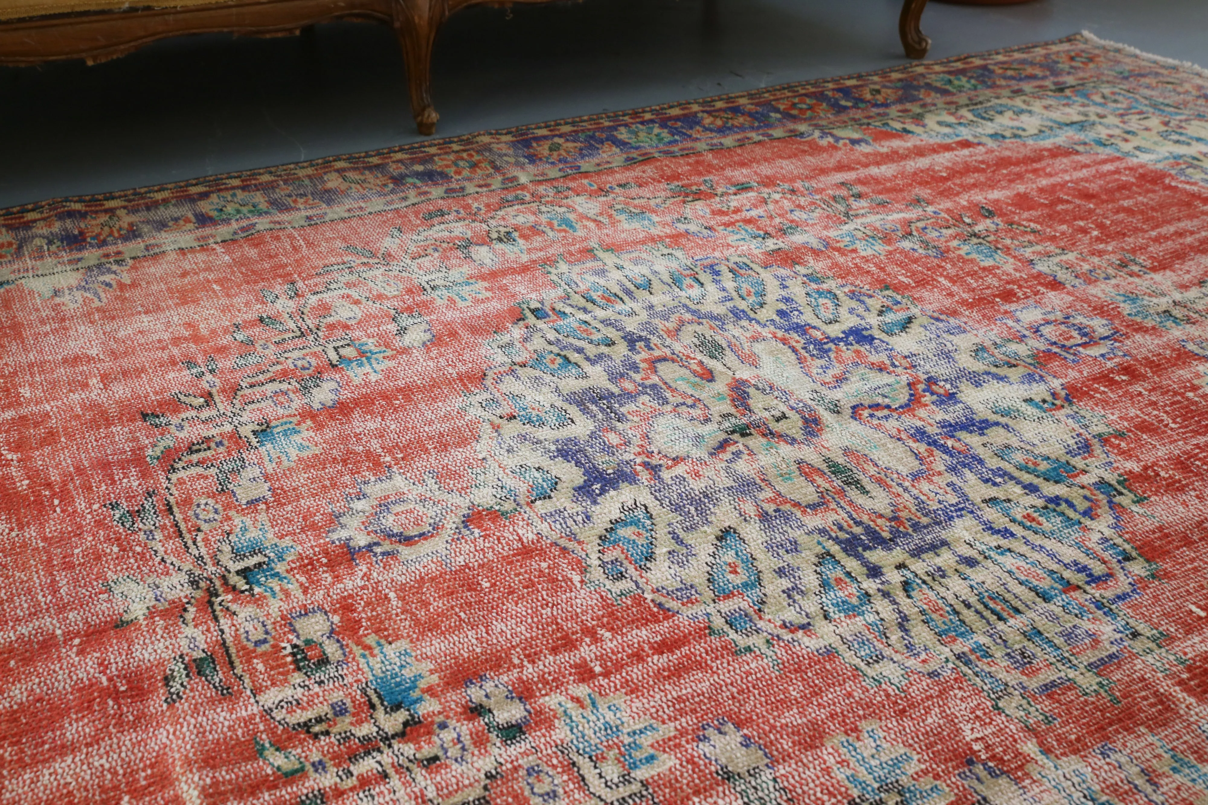 Vintage Demirci Rug 6ftx8.8ft