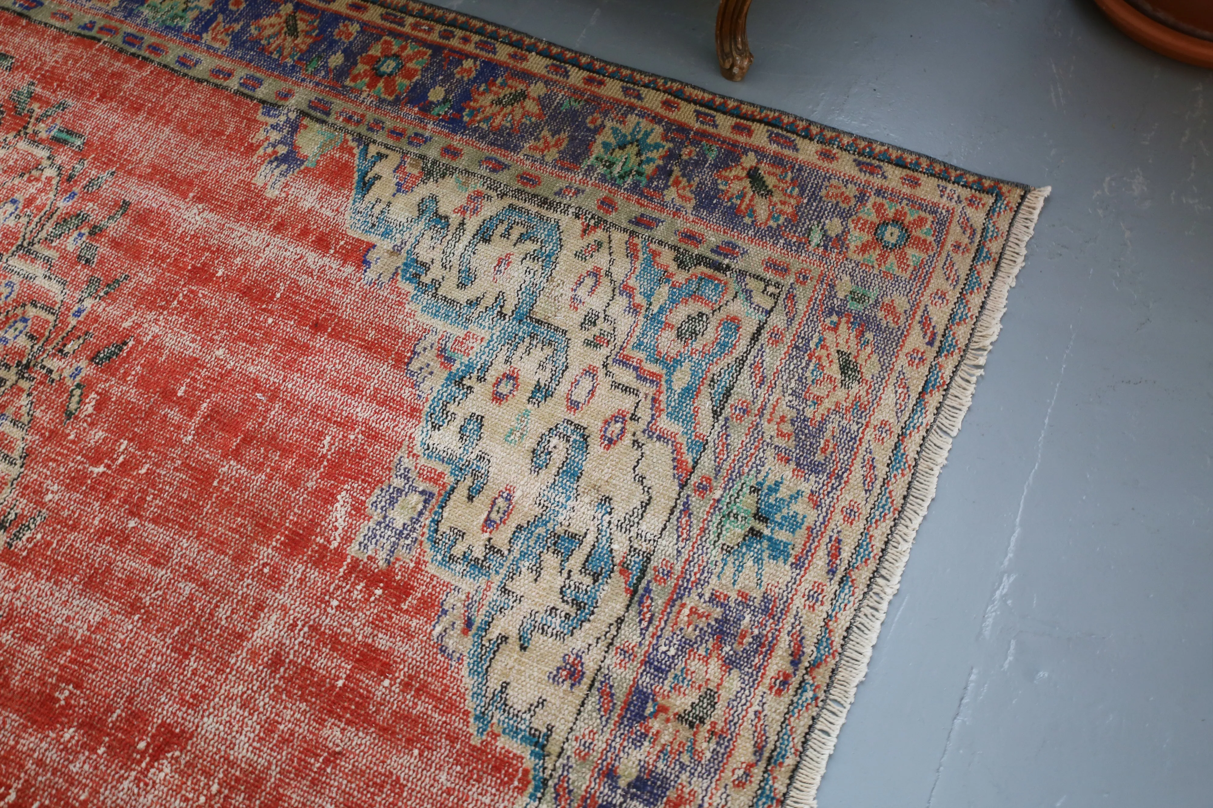 Vintage Demirci Rug 6ftx8.8ft