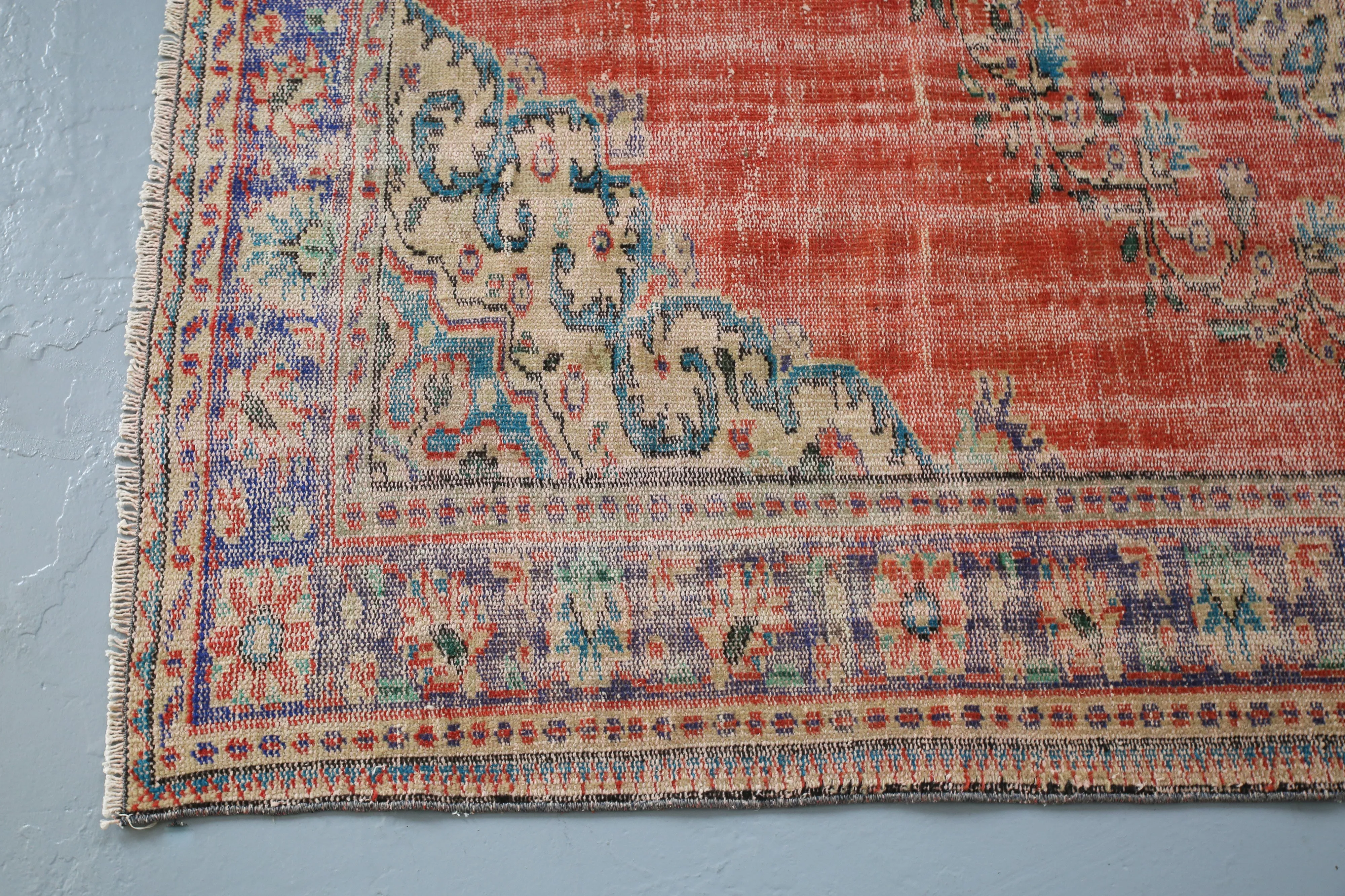 Vintage Demirci Rug 6ftx8.8ft