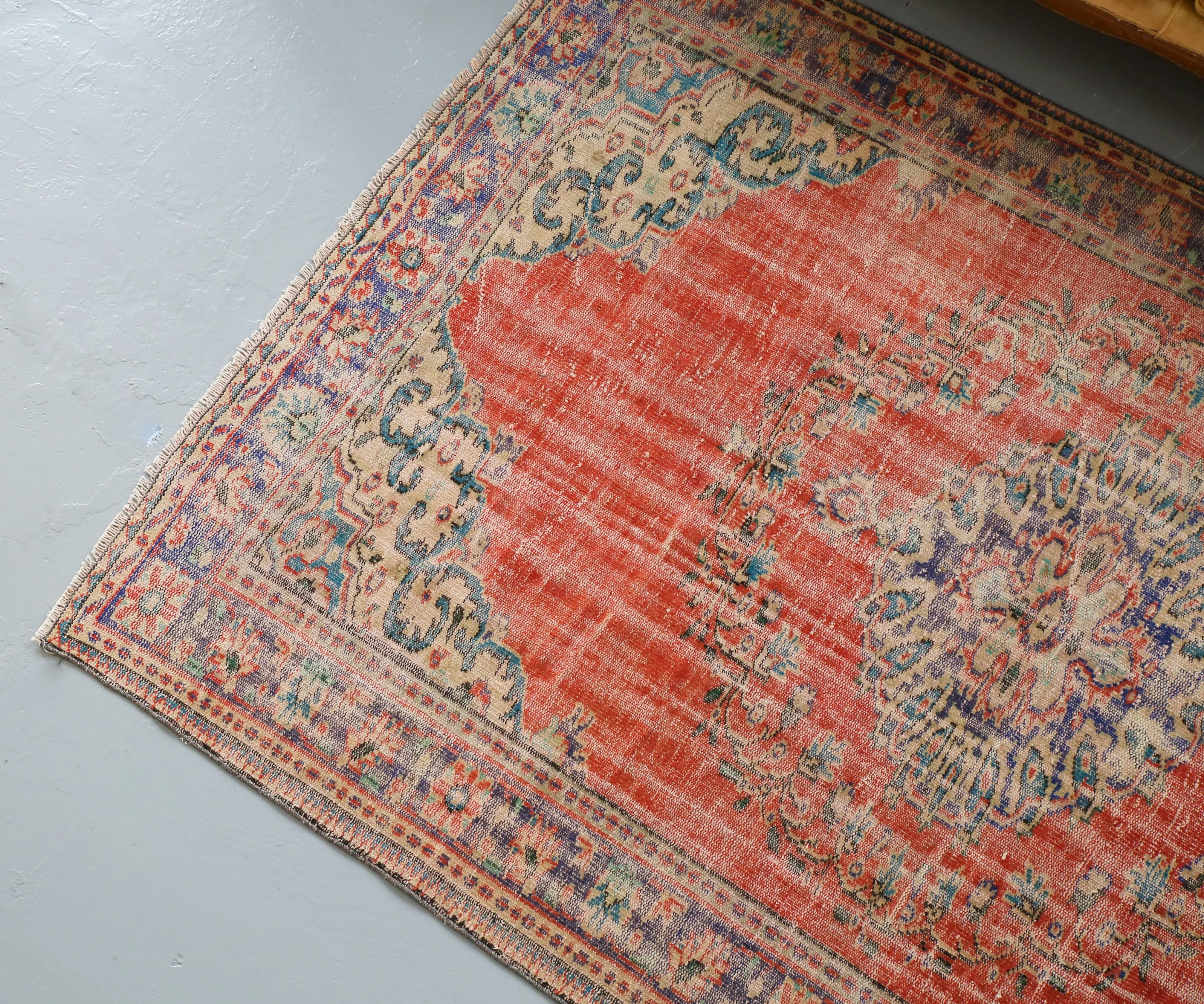 Vintage Demirci Rug 6ftx8.8ft