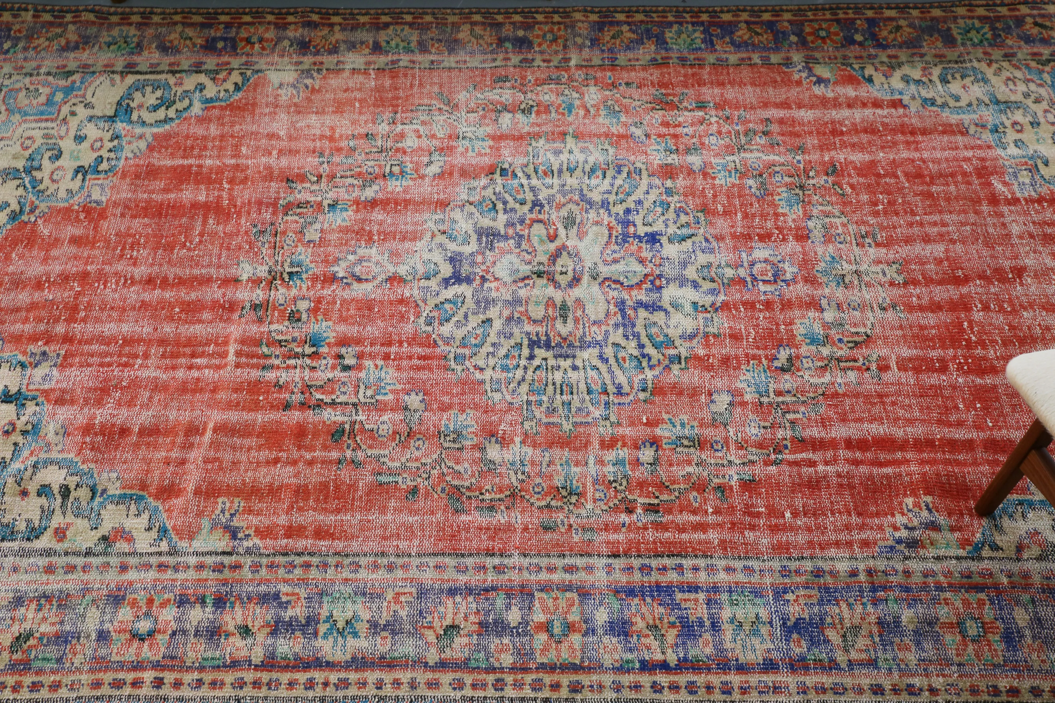 Vintage Demirci Rug 6ftx8.8ft