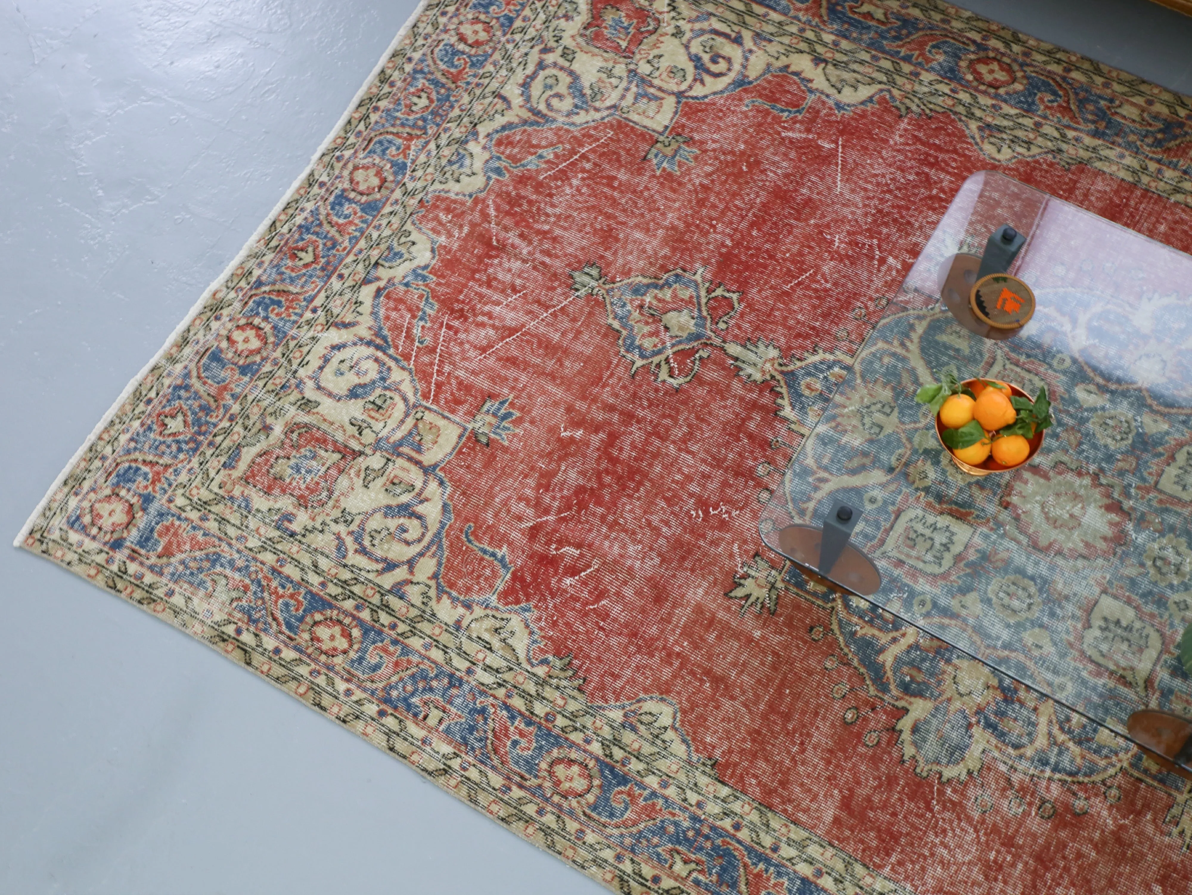 Vintage Demirci Rug 7ftx10.8ft
