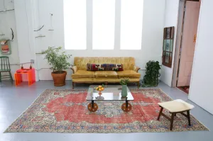 Vintage Demirci Rug 7ftx10.8ft