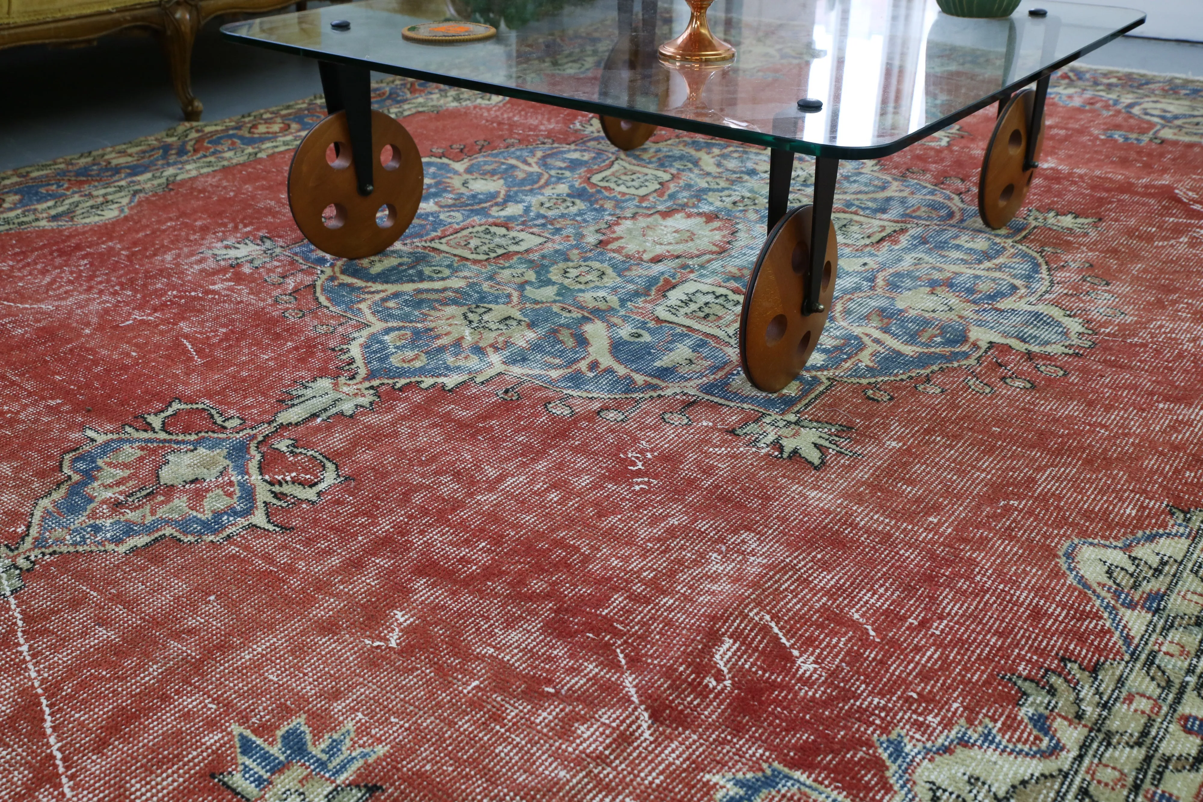 Vintage Demirci Rug 7ftx10.8ft