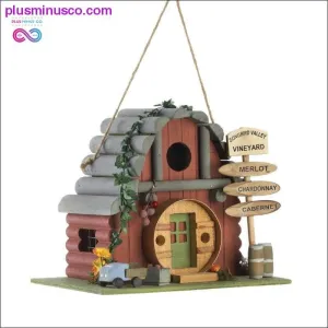 Vintage Winery Birdhouse ll Plusminusco.com
