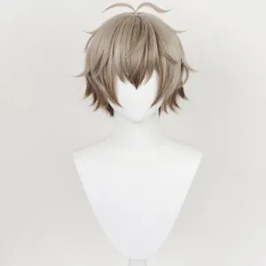 Vtuber Alban Knox Cosplay Wig Heat Resistant Synthetic Hair Carnival Halloween Party Props