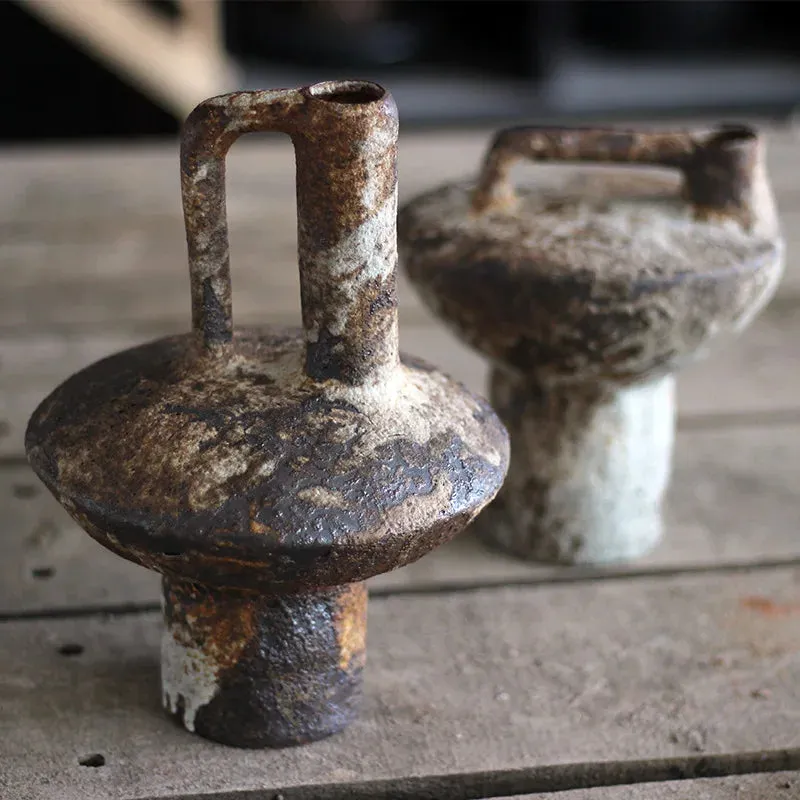 Wabi Sabi Essence - Rustic Handmade Vases