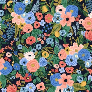 Wildwood Garden Party in Navy by Rifle Paper Co