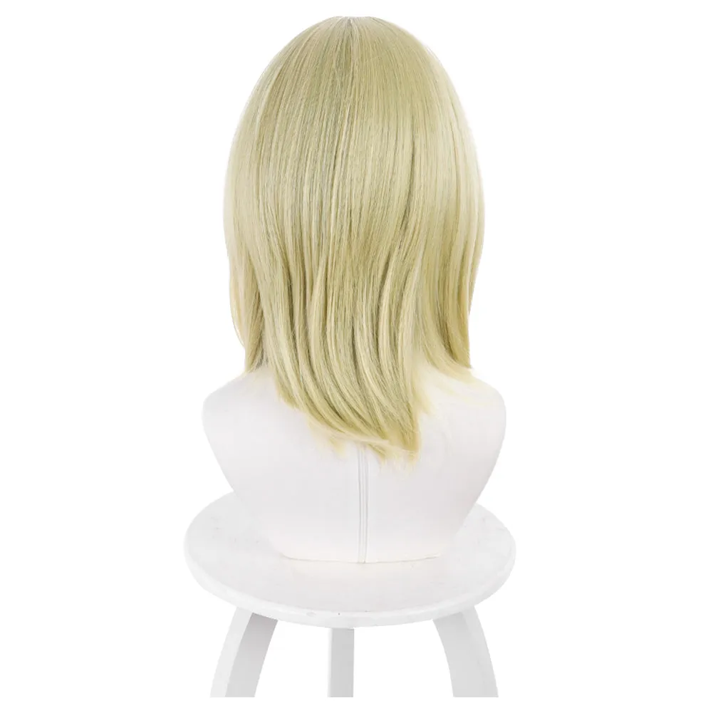 Wonder Egg Priority Carnival Halloween Party Props Kawai Rika Cosplay Wig Heat Resistant Synthetic Hair