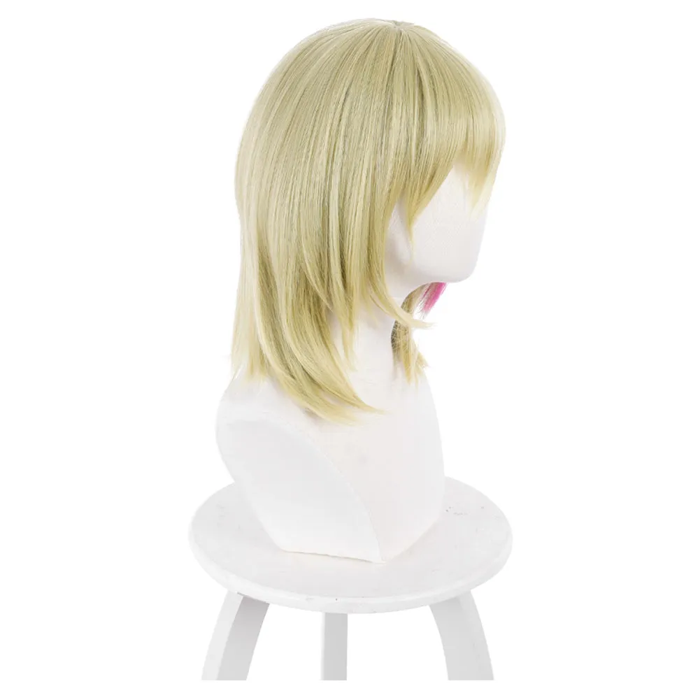 Wonder Egg Priority Carnival Halloween Party Props Kawai Rika Cosplay Wig Heat Resistant Synthetic Hair