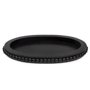 Wood Beaded Tray