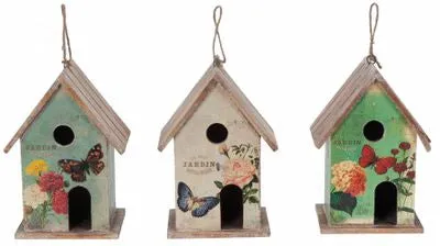 Wood Jardin Birdhouse