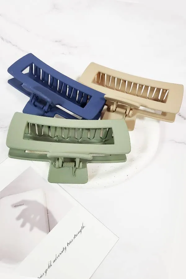 XLarge Matte Claw Clip