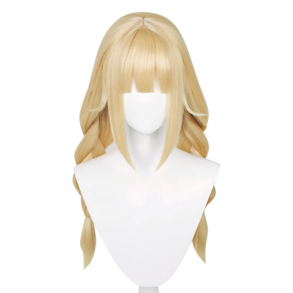 Ya Boy Kongming Tsukimi Eiko Cosplay Wig Heat Resistant Synthetic Hair Carnival Halloween Party Props