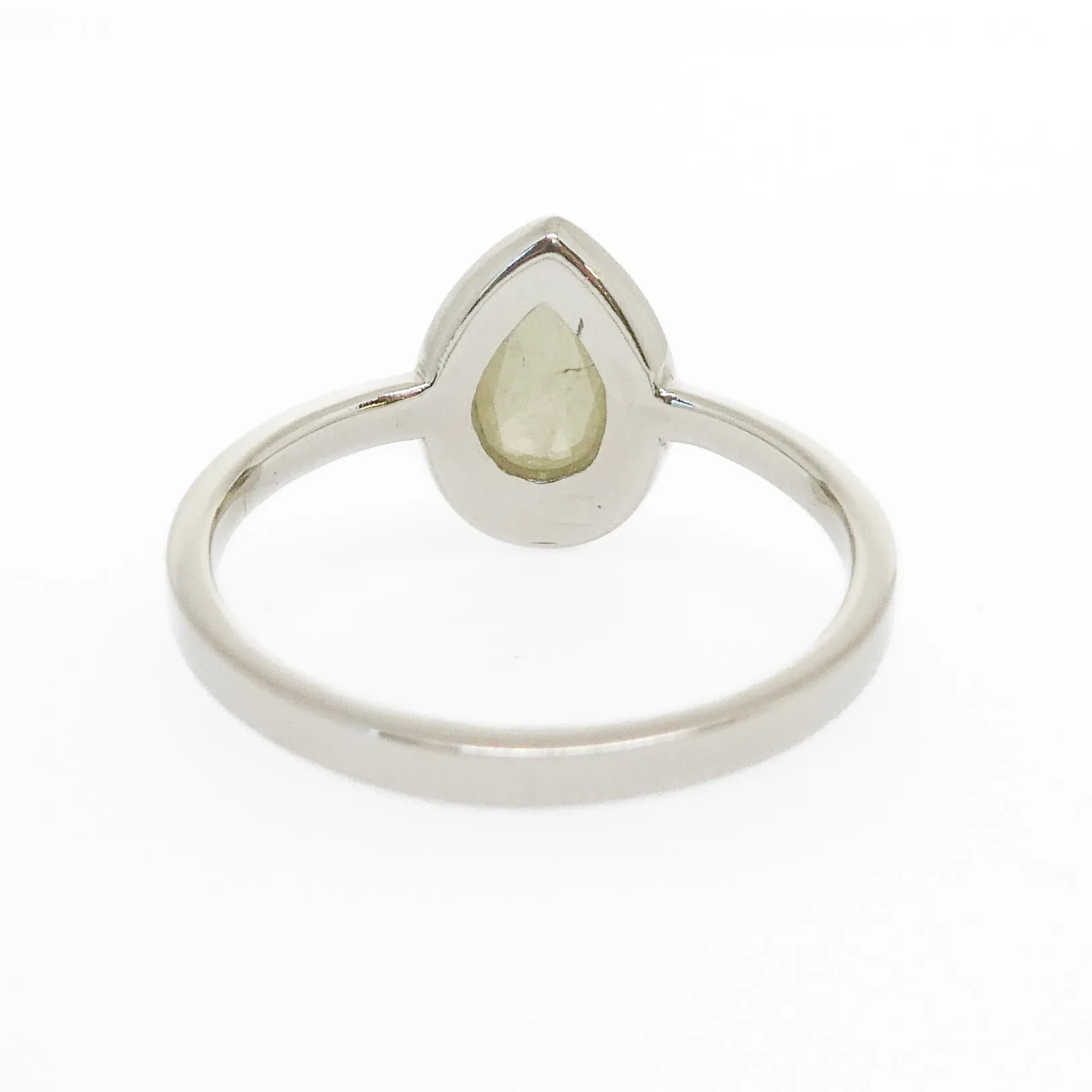 Yellow Diamond Rose Cut Ring