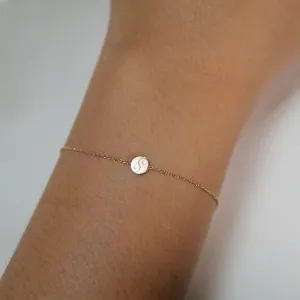 Yin Yang Chain Bracelet - Solid 14kt