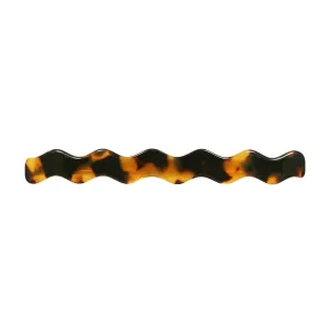 Zig Zag Dark Tortoiseshell Hair Clip