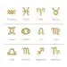 ZODIAC STUDS | 14K GOLD