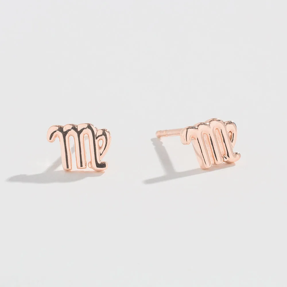 ZODIAC STUDS | 14K GOLD